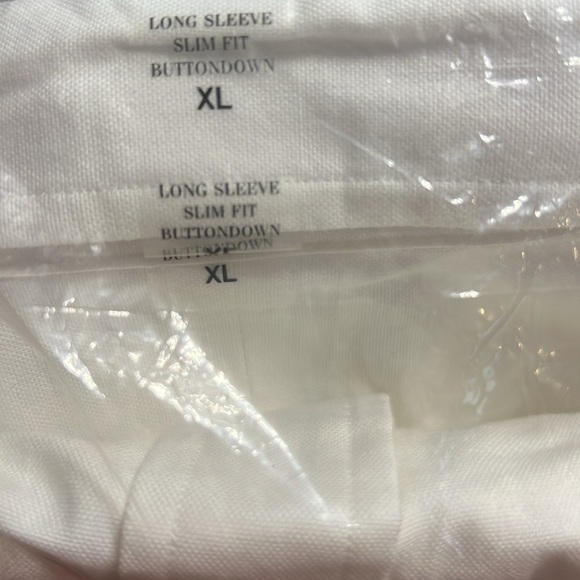 NWT Lauren Ralph Lauren Men’s Slim Button Down Shirt Size XL - Picture 4 of 5